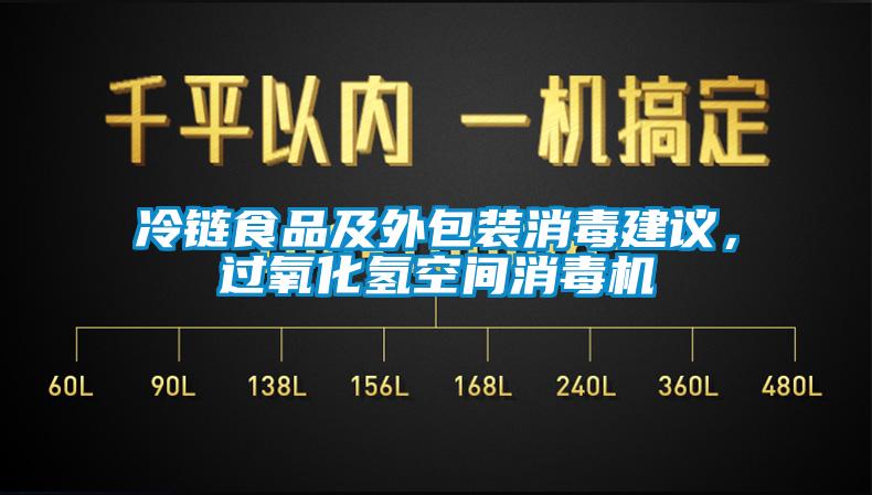 冷鏈食品及外包裝消毒建議，過氧化氫空間消毒機