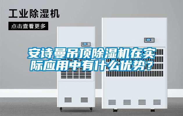安詩曼吊頂除濕機在實際應用中有什么優勢？