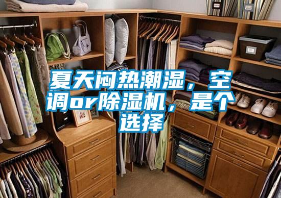 夏天悶熱潮濕，空調(diào)or除濕機，是個選擇