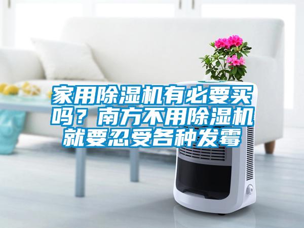 家用除濕機(jī)有必要買嗎？南方不用除濕機(jī)就要忍受各種發(fā)霉