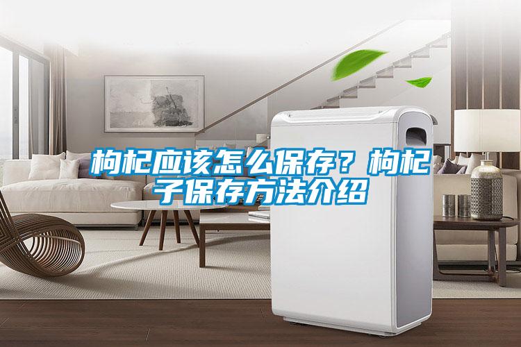 枸杞應該怎么保存?枸杞子保存方法介紹