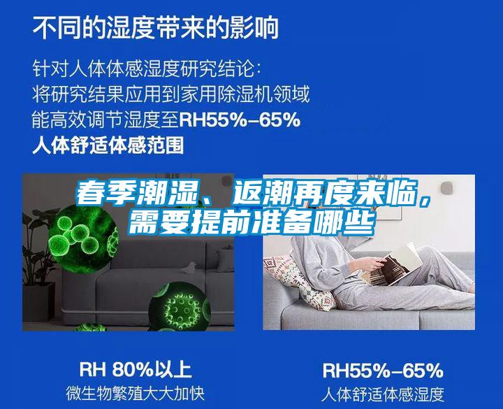春季潮濕、返潮再度來臨，需要提前準備哪些