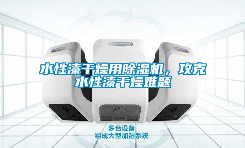 水性漆干燥用除濕機，攻克水性漆干燥難題