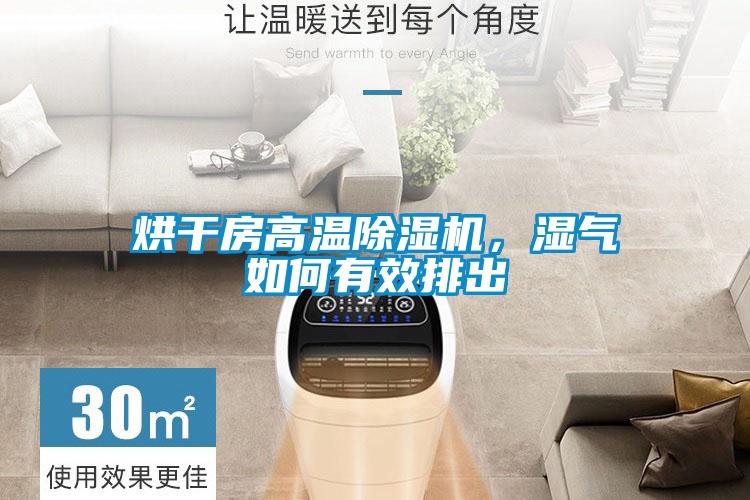 烘干房高溫除濕機,濕氣如何有效排出