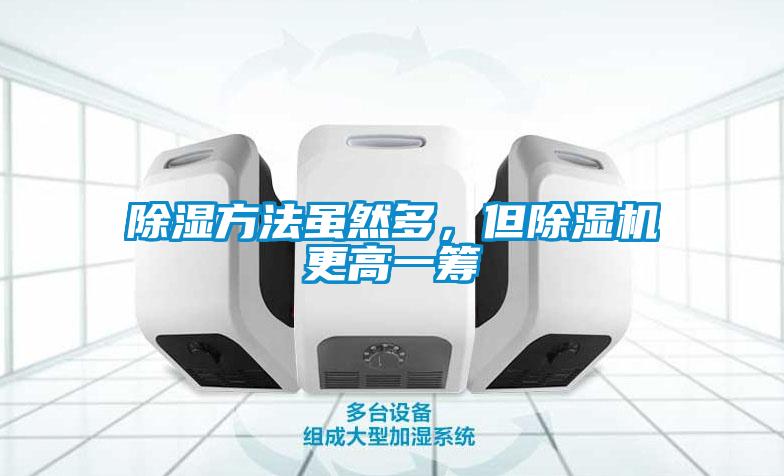除濕方法雖然多，但除濕機更高一籌