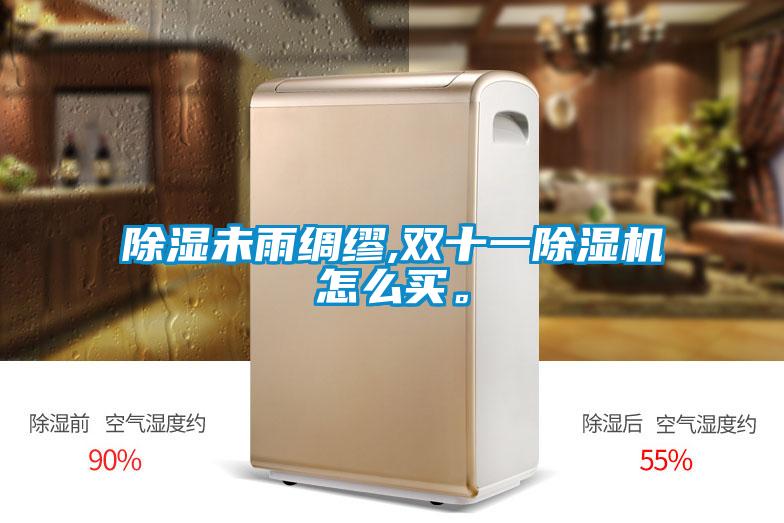 除濕未雨綢繆,雙十一除濕機怎么買。