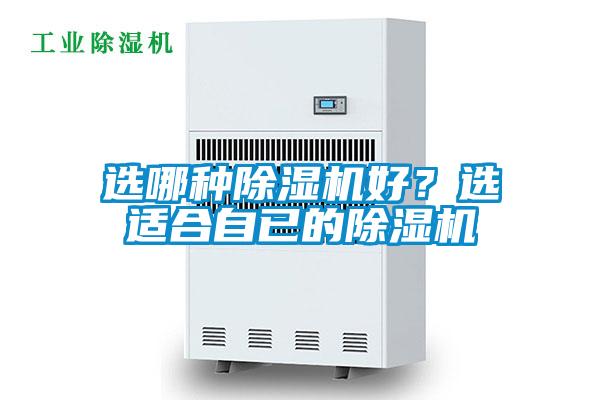 選哪種除濕機好?選適合自已的除濕機