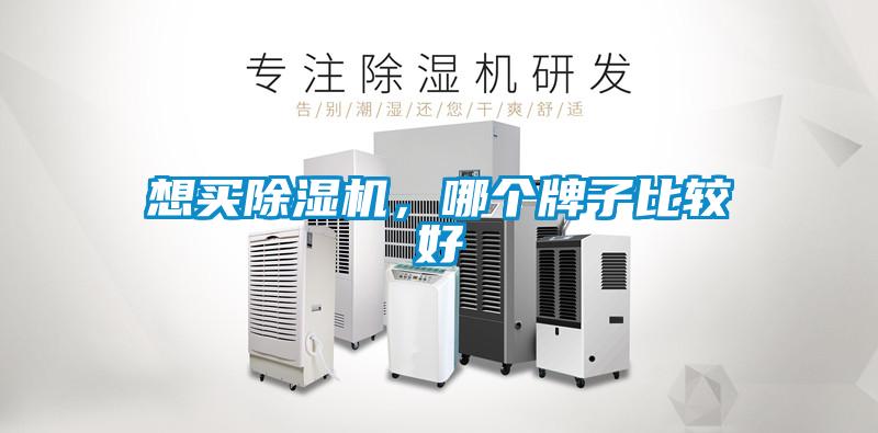 想買除濕機，哪個牌子比較好
