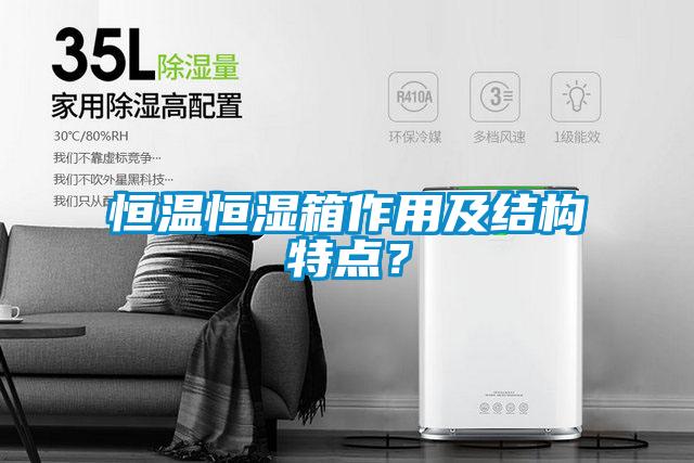 恒溫恒濕箱作用及結構特點？
