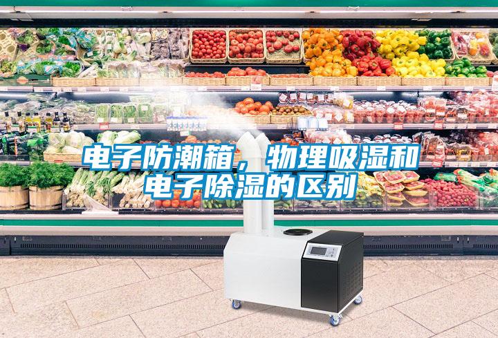 電子防潮箱，物理吸濕和電子除濕的區別