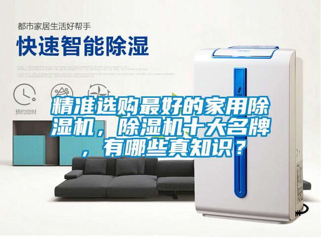 精準選購最好的家用除濕機,除濕機十大名牌,有哪些真知識?