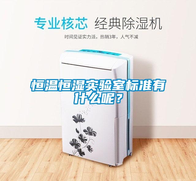 恒溫恒濕實驗室標準有什么呢？