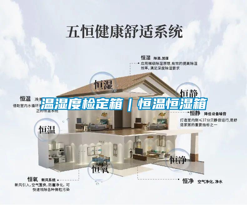 溫濕度檢定箱|恒溫恒濕箱