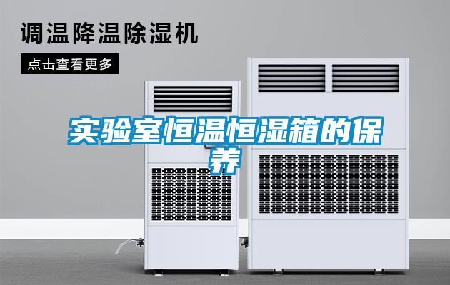實(shí)驗室恒溫恒濕箱的保養(yǎng)