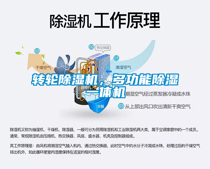 轉(zhuǎn)輪除濕機,多功能除濕一體機