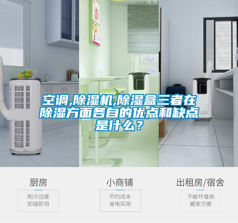 空調,除濕機,除濕盒三者在除濕方面各自的優點和缺點是什么?