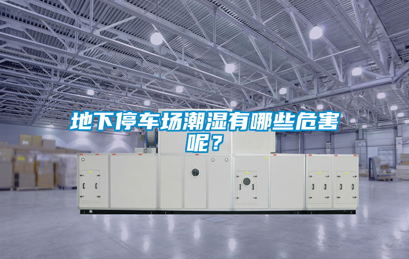 地下停車場潮濕有哪些危害呢？