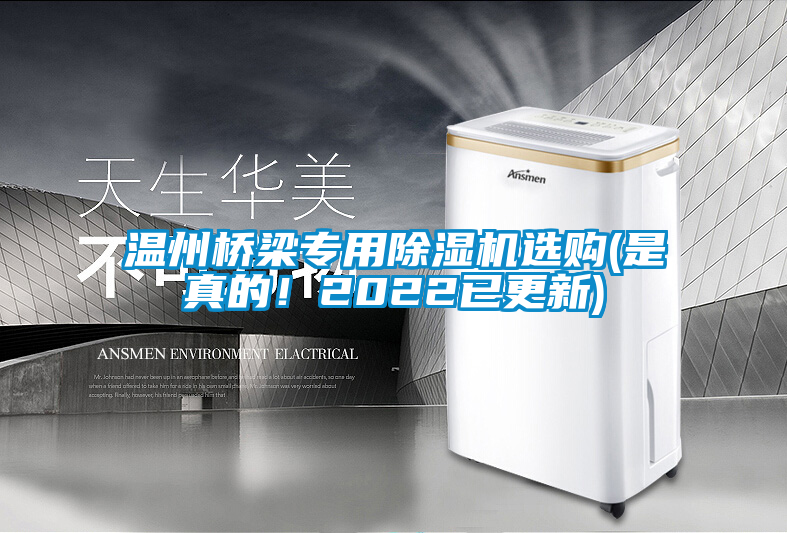 溫州橋梁專用除濕機選購(是真的！2022已更新)