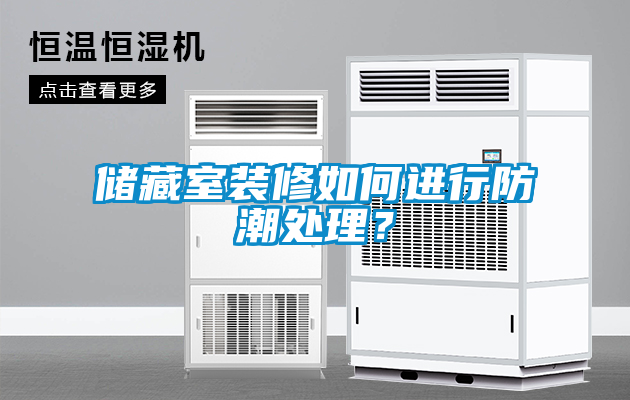 儲(chǔ)藏室裝修如何進(jìn)行防潮處理？