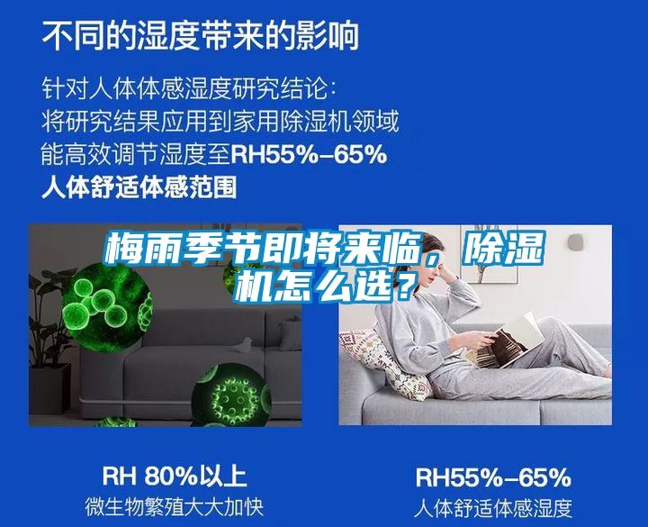 梅雨季節即將來臨，除濕機怎么選？