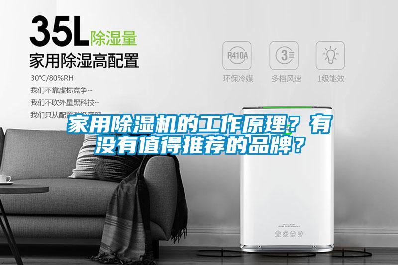 家用除濕機的工作原理?有沒有值得推薦的品牌?