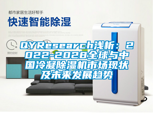 QYResearch淺析:2022-2028全球與中國(guó)冷凝除濕機(jī)市場(chǎng)現(xiàn)狀及未來(lái)發(fā)展趨勢(shì)