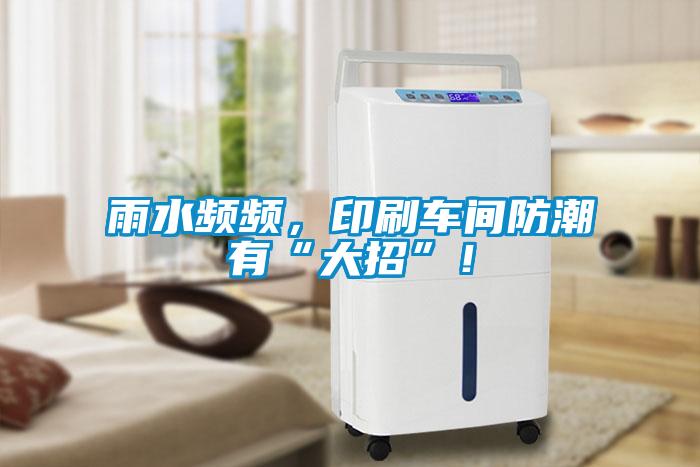 雨水頻頻，印刷車間防潮有“大招”！