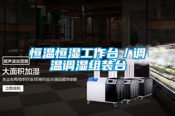恒溫恒濕工作臺/調溫調濕組裝臺