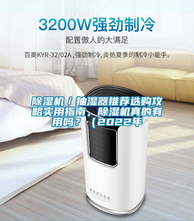 除濕機／抽濕器推薦選購攻略實用指南，除濕機真的有用嗎？（2022年