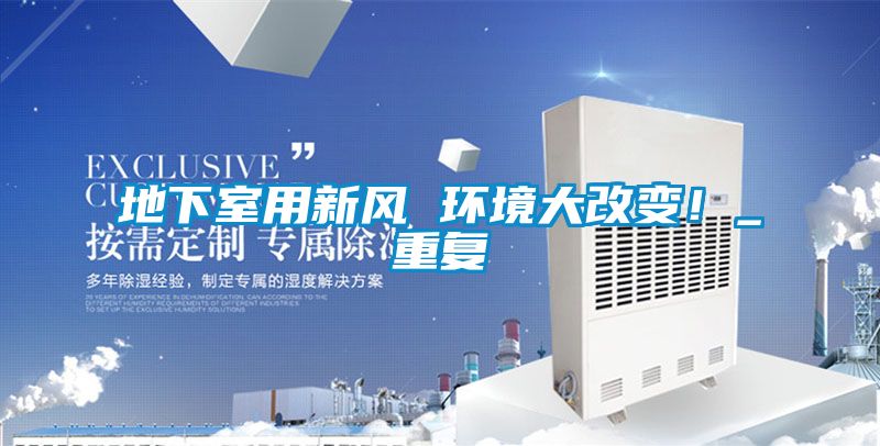 地下室用新風 環(huán)境大改變!_重復(fù)
