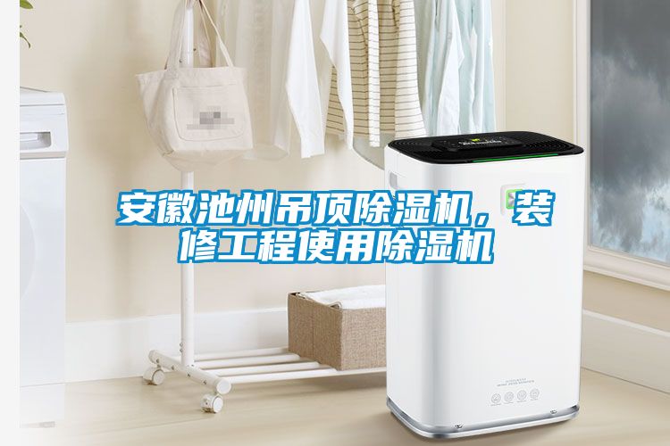 安徽池州吊頂除濕機，裝修工程使用除濕機