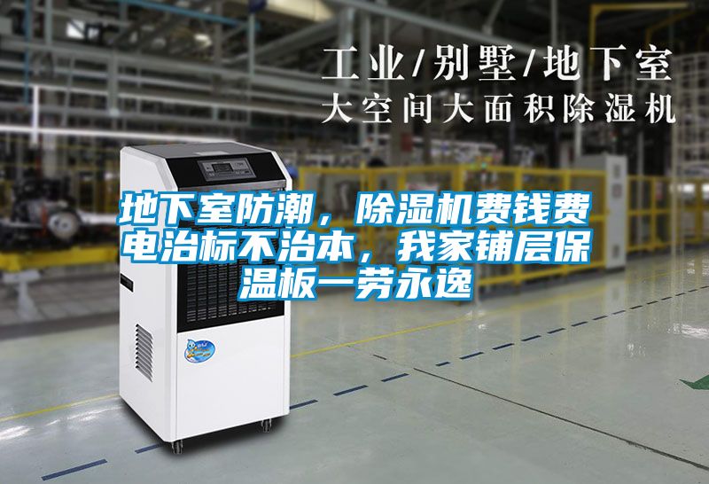 地下室防潮，除濕機費錢費電治標不治本，我家鋪層保溫板一勞永逸