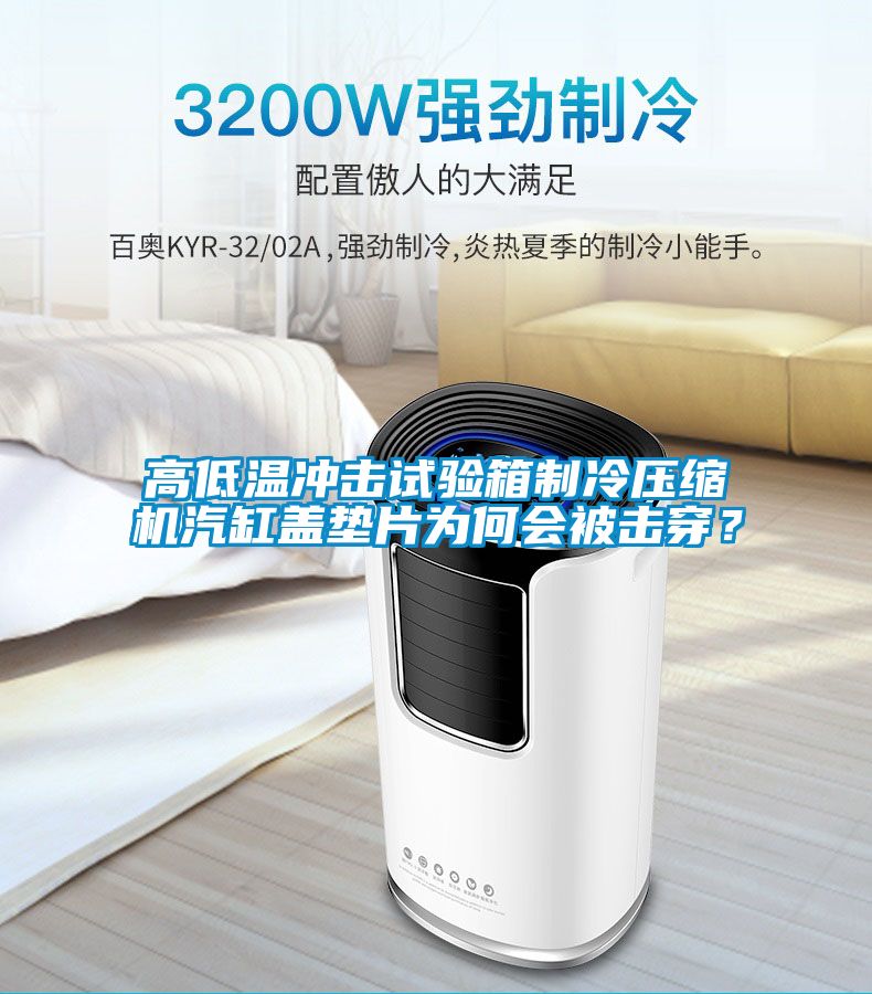 高低溫沖擊試驗箱制冷壓縮機汽缸蓋墊片為何會被擊穿？