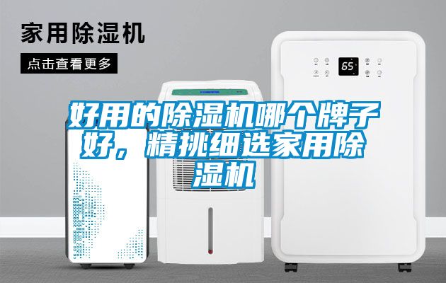 好用的除濕機哪個牌子好，精挑細(xì)選家用除濕機